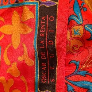 Oscar de la Renta Silk